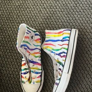 Rainbow Converse.
